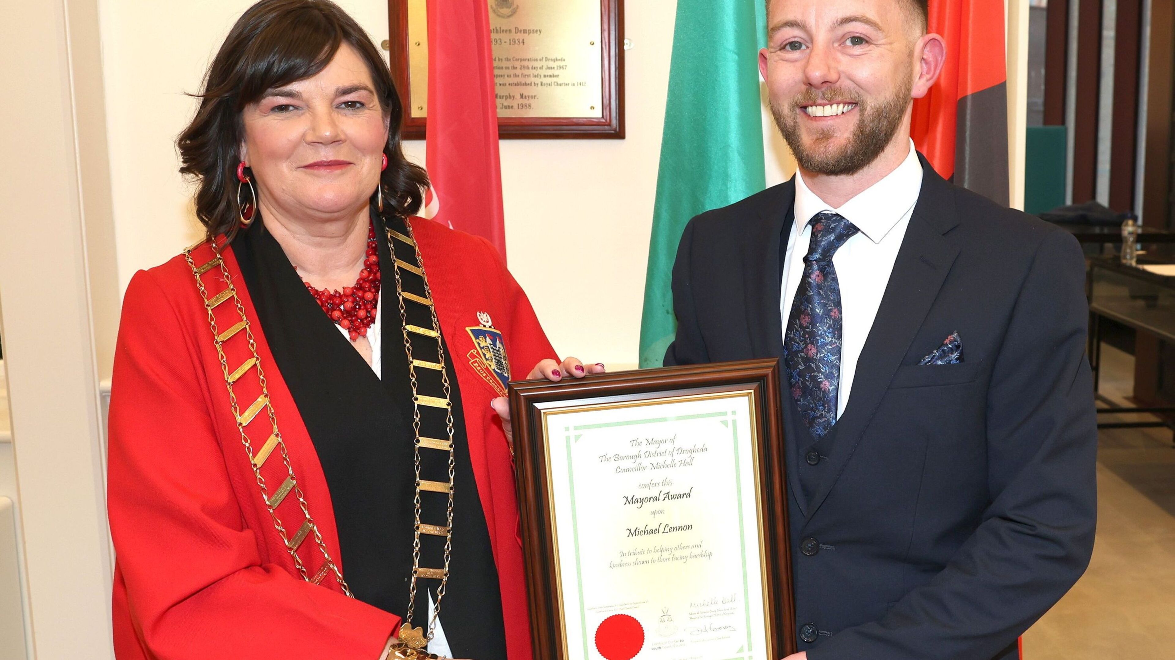 Mayoral Awards honour eight community champions in Drogheda